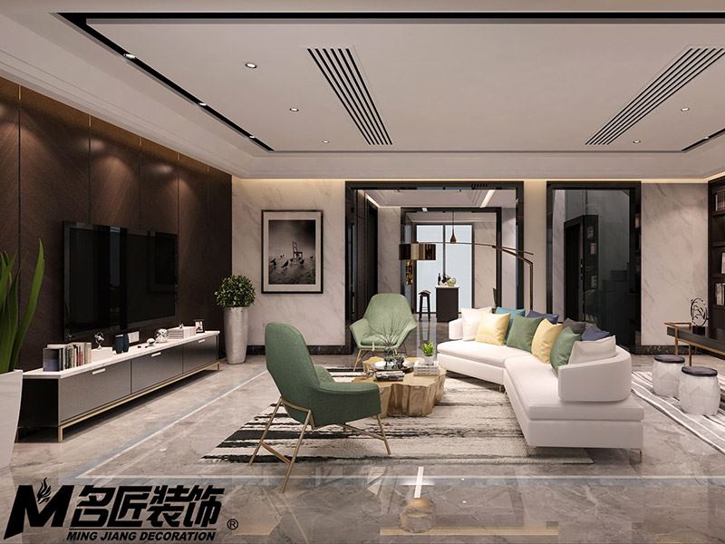 常州市星河丹堤城央印歐式風(fēng)格別墅裝修案例